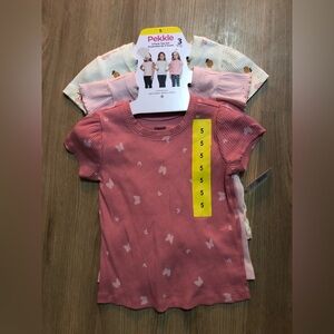 🔊 Pekkle | NEW Size 5 Girls Tee Shirt Set